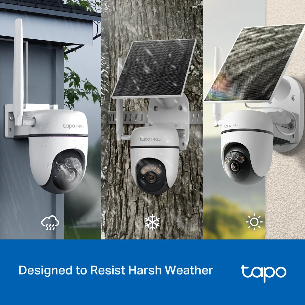 Tapo C615G KIT Solar-Powered Pan/Tilt 4G LTE Security Camera Kit - Image 9