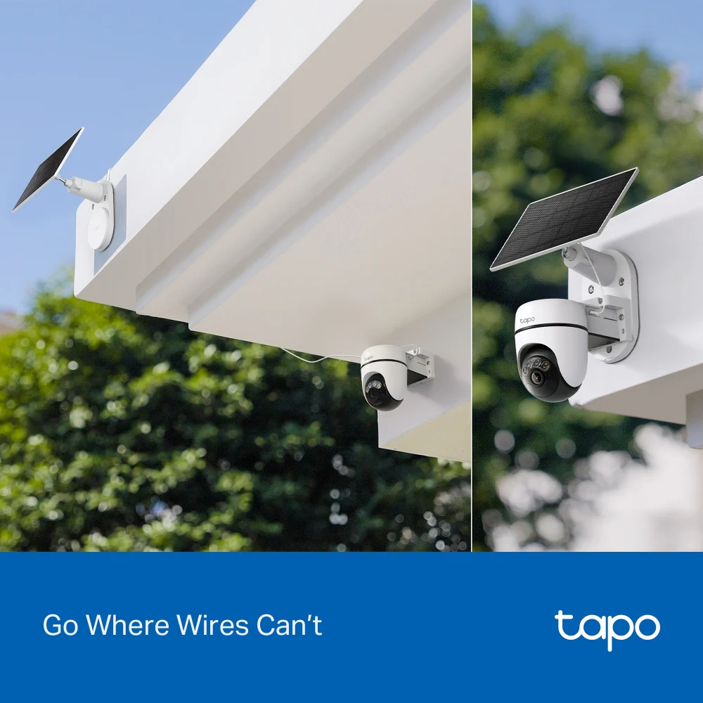 Tapo C630 KIT, 3K Solar-Powered Pan/Tilt Security Camera Kit - Image 7