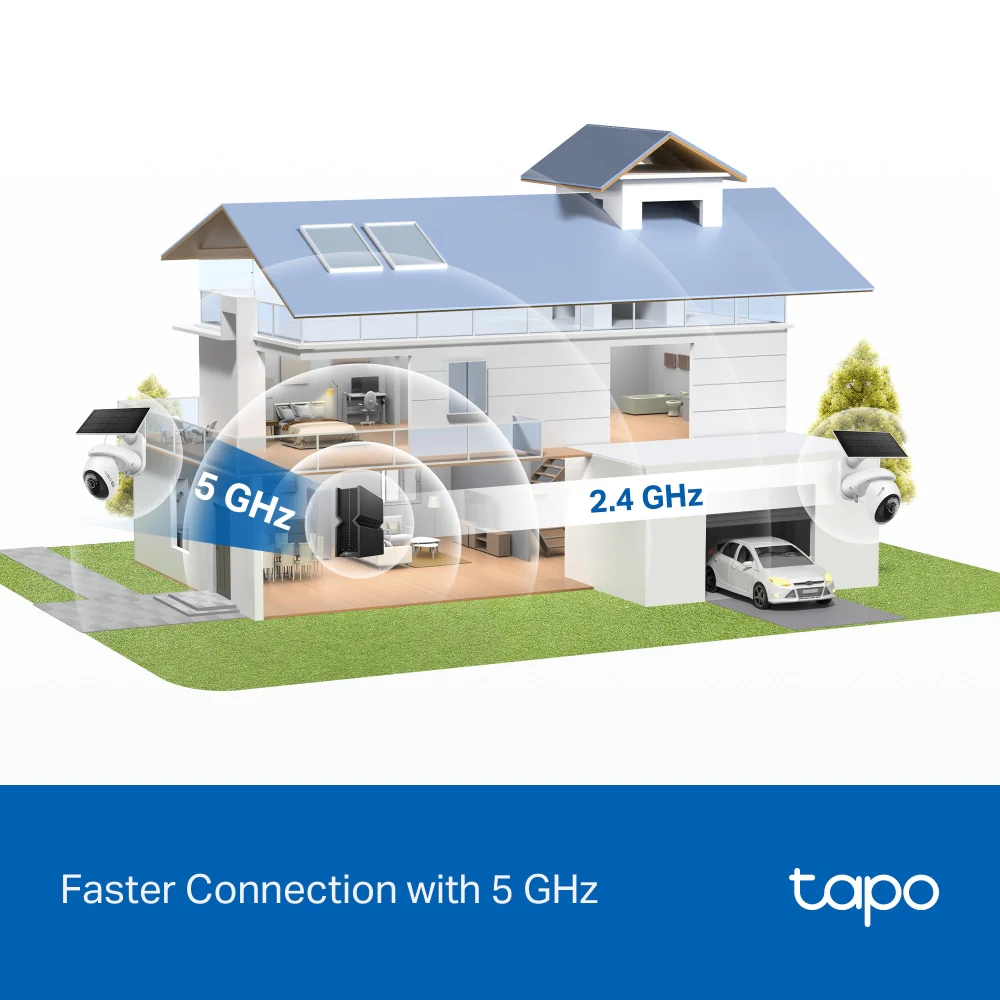 Tapo C660 KIT, Solar-Powered Pan-Tilt-Zoom 4K Security Camera - Image 9