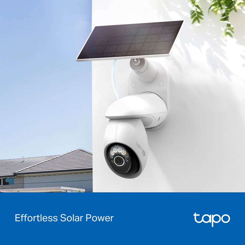 Tapo C660 KIT, Solar-Powered Pan-Tilt-Zoom 4K Security Camera - Image 4