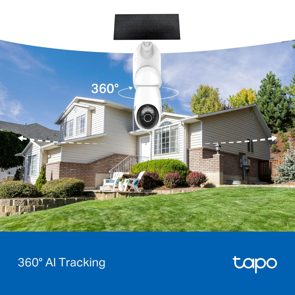 Tapo C660 KIT, Solar-Powered Pan-Tilt-Zoom 4K Security Camera - Image 8