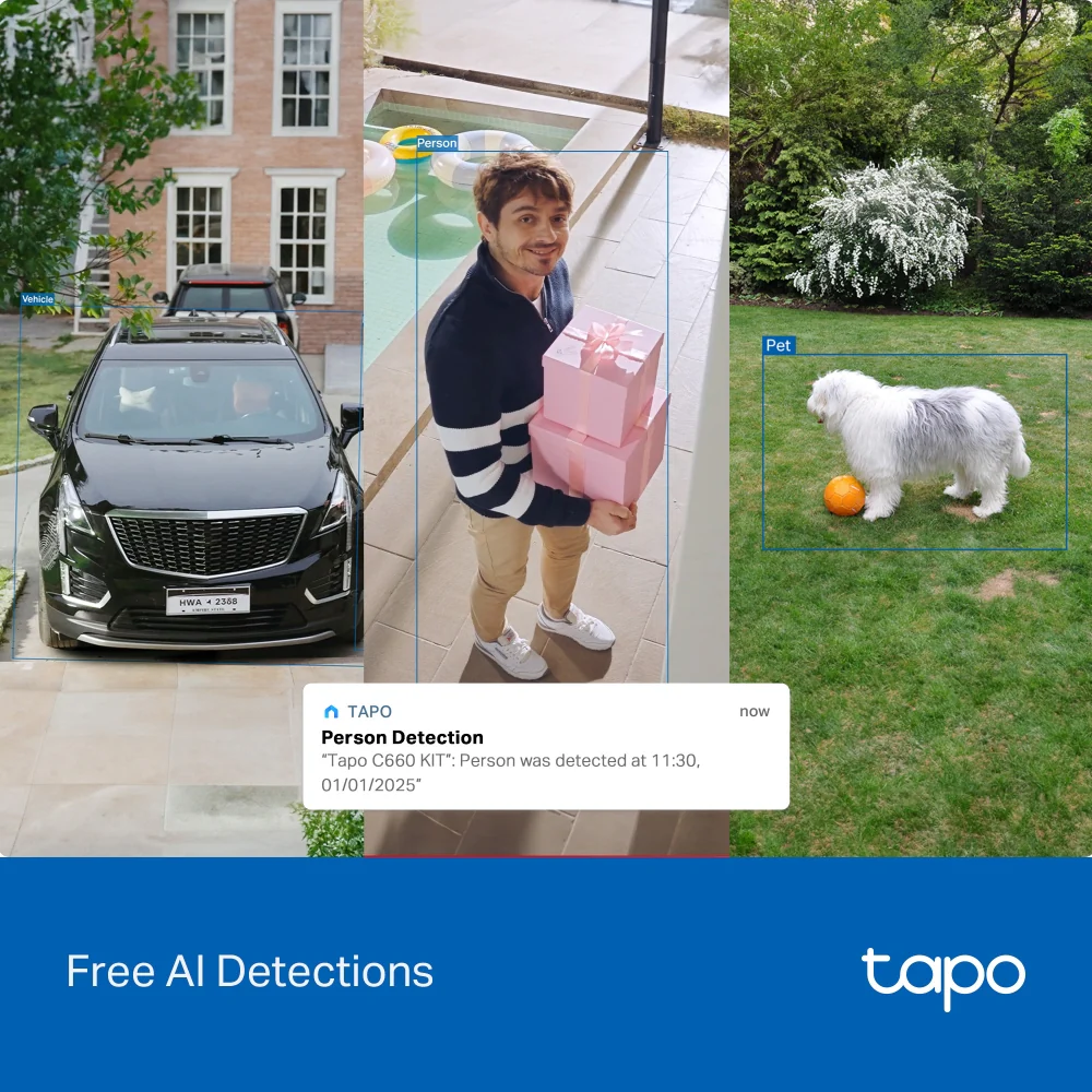 Tapo C660 Outdoor + C120 Indoor Cameras Bundle - Image 6