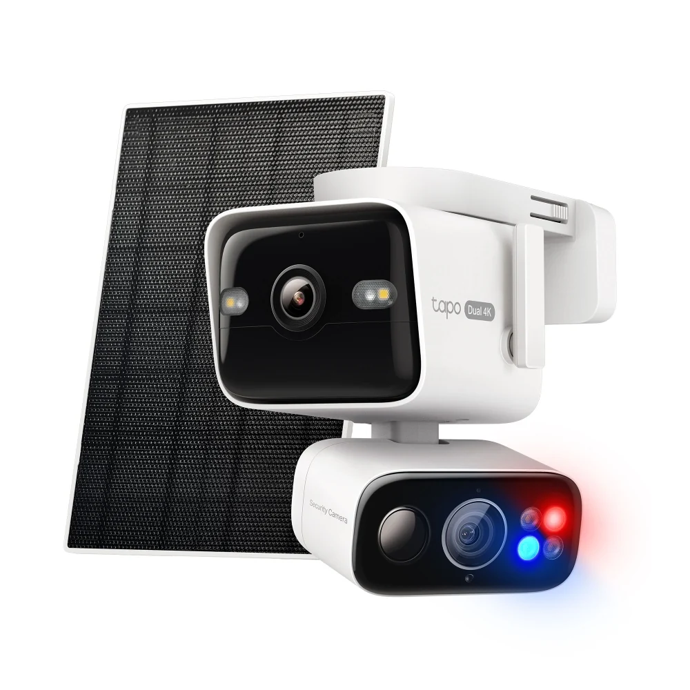 Tapo C675D KIT 4K Solar-Powered Dual-Lens Pan/Tilt Security Camera Kit - Image 3