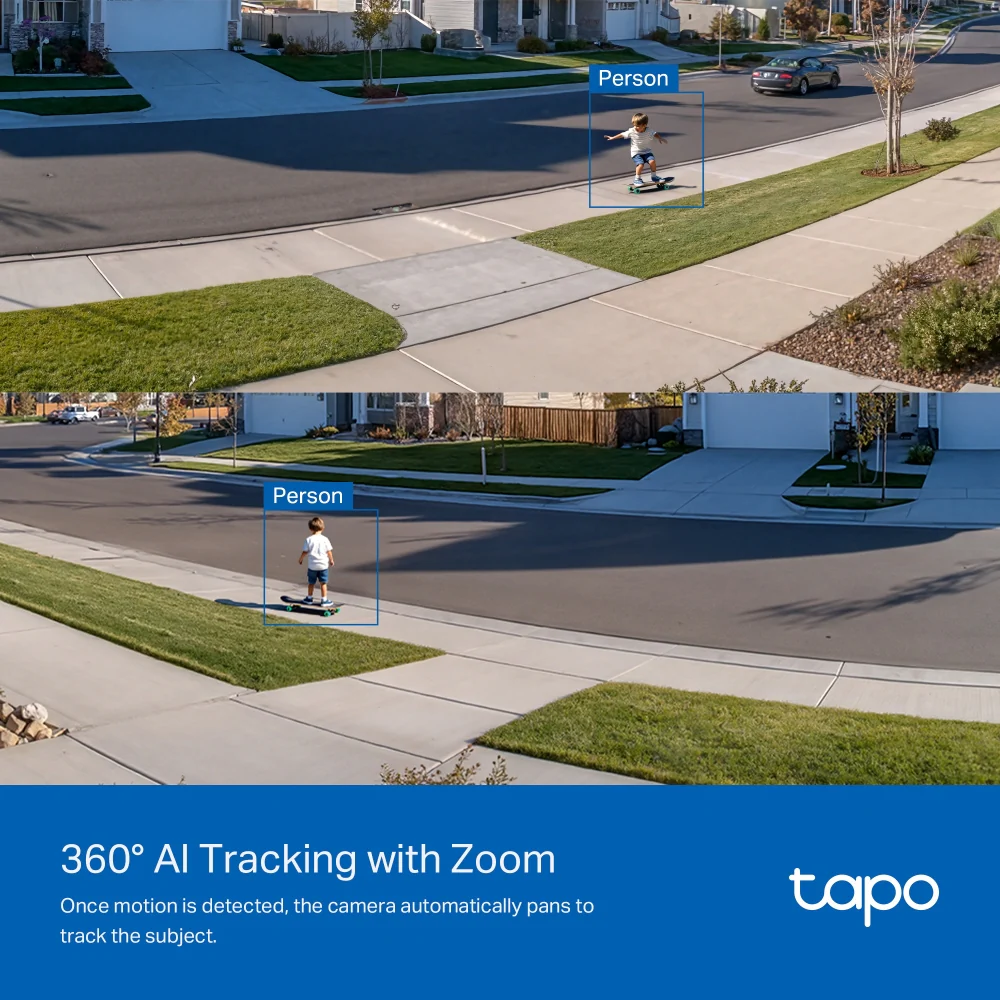 Tapo C710 Outdoor Pan/Tilt Security Floodlight Camera - Image 10
