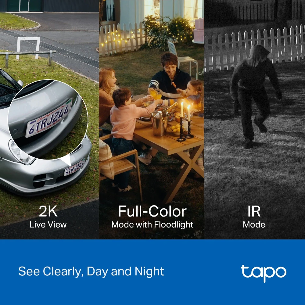 Tapo C710 Outdoor Pan/Tilt Security Floodlight Camera - Image 5