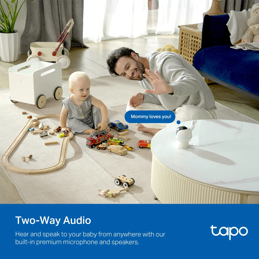 Tapo C840 Smart Baby Monitor Camera with Dual-Lens - Image 10