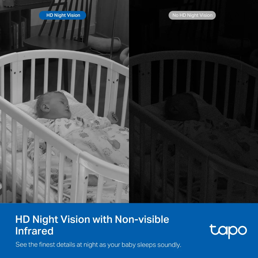 Tapo C840 Smart Baby Monitor Camera with Dual-Lens - Image 11