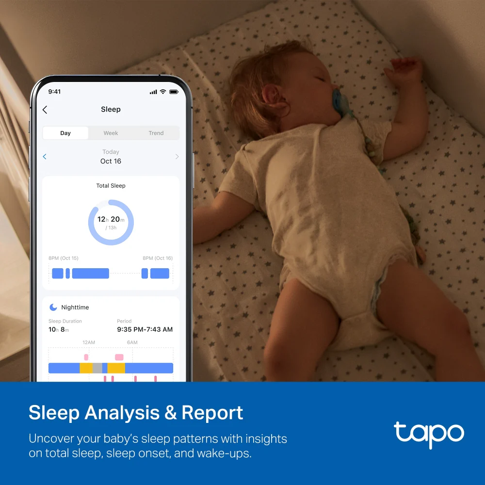 Tapo C840 Smart Baby Monitor Camera with Dual-Lens - Image 12