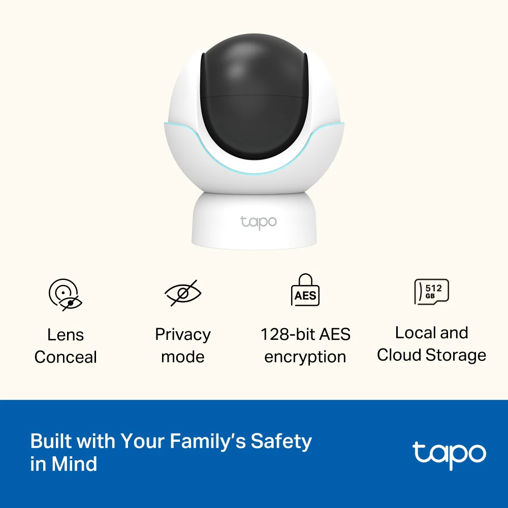 Tapo C840 Smart Baby Monitor Camera with Dual-Lens - Image 17