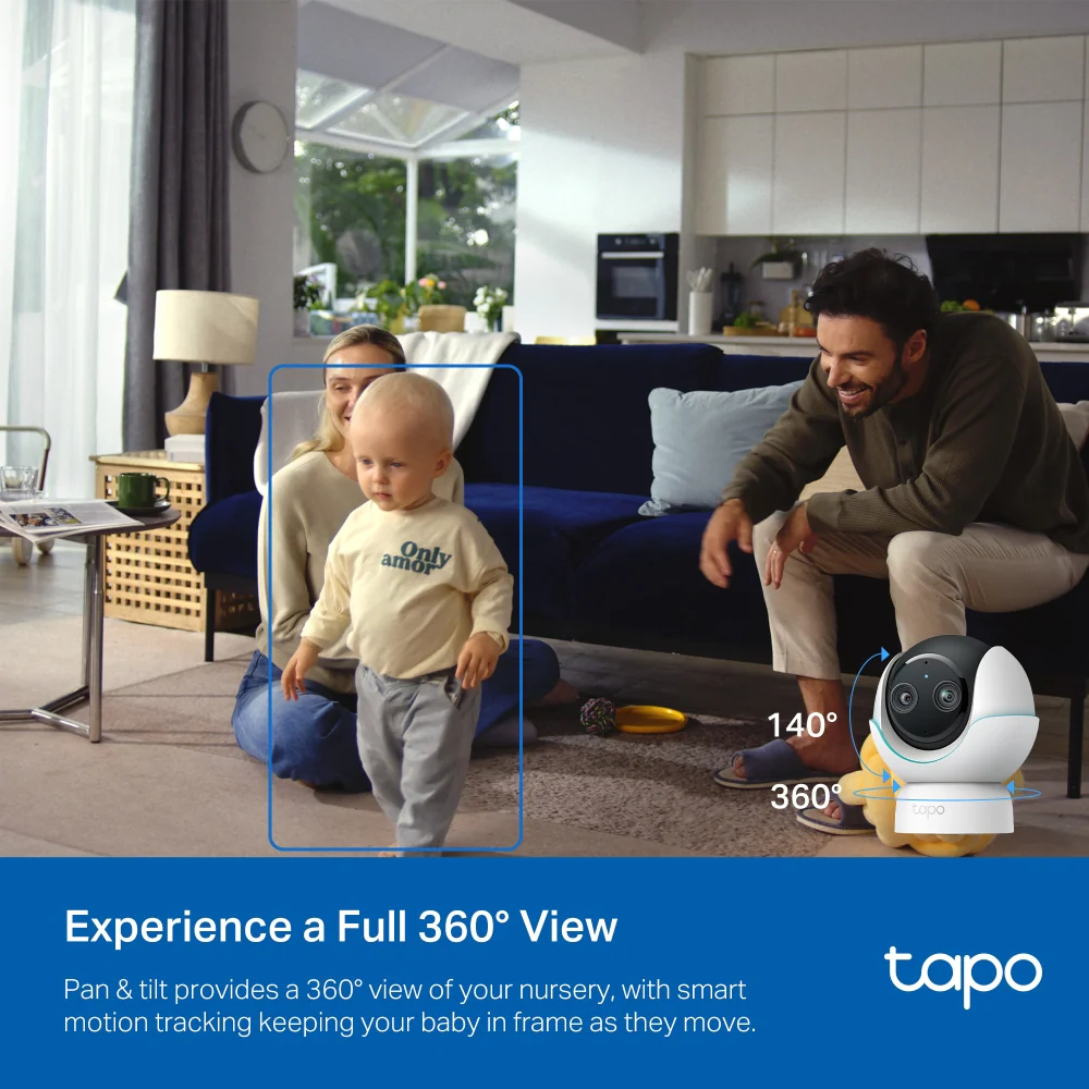 Tapo C840 Smart Baby Monitor Camera with Dual-Lens - Image 6