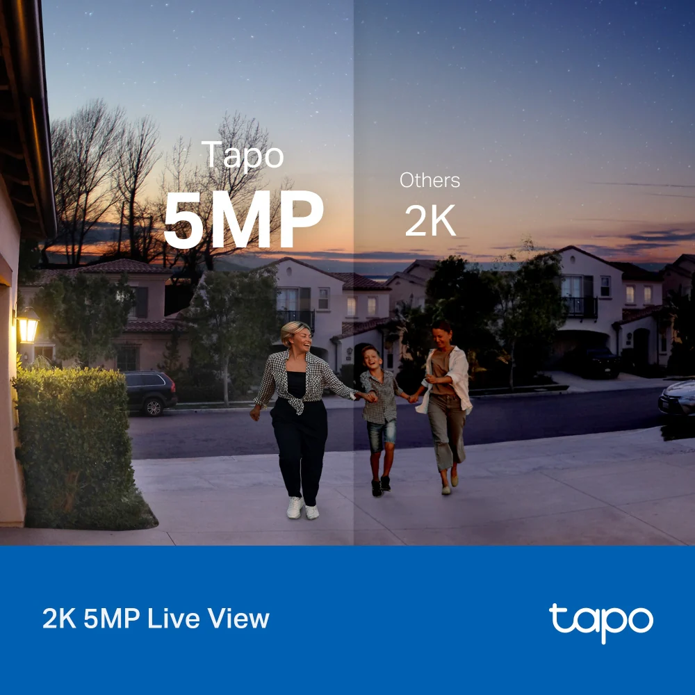 Tapo D130 Wired Smart Video Doorbell + Chime Included - Image 3