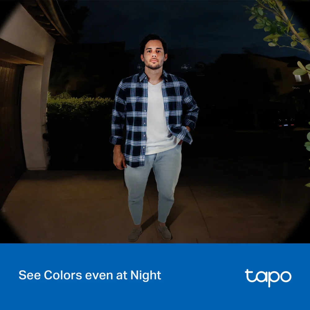 Tapo D130 Wired Smart Video Doorbell + Chime Included - Image 4