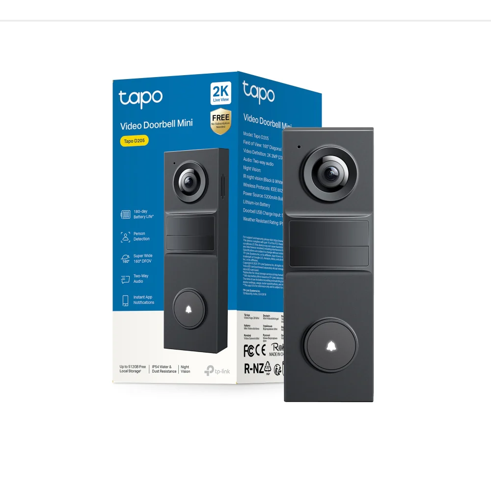 Tapo D205 Smart Battery Video Doorbell - Image 12