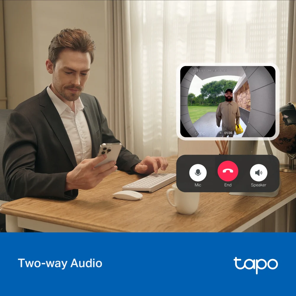 Tapo D205 Smart Battery Video Doorbell - Image 7