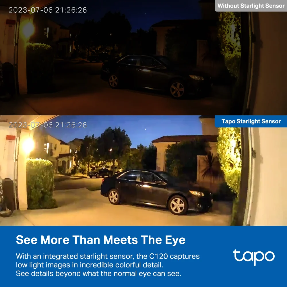 Tapo D235 Doorbell + C120 Indoor & C660 Ourdoor Cameras + Central Hub Bundle - Image 12