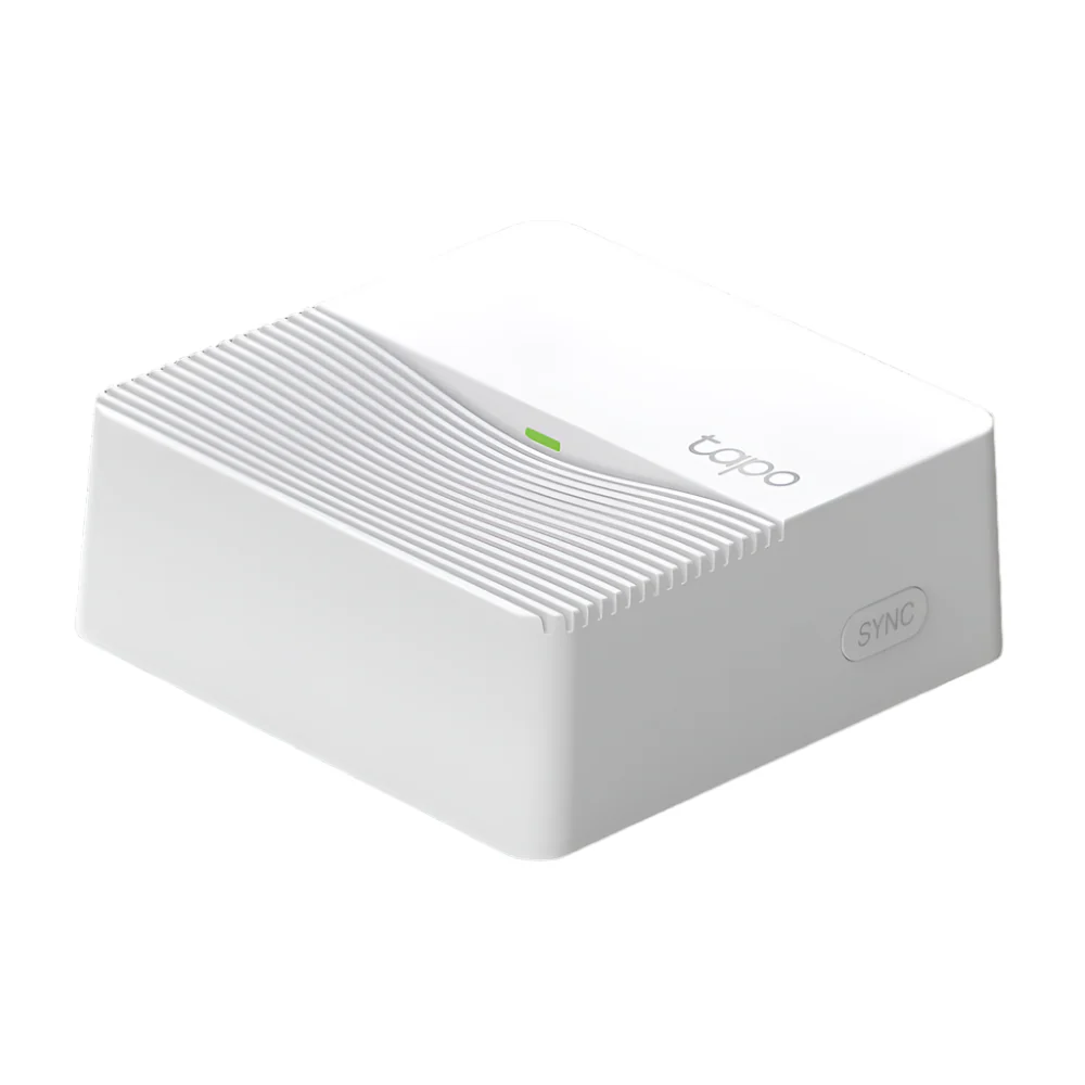 Smart Hub with Chime, Connect Up to 64 Switches, Sensors or Buttons + 4 Battery Cams and Doorbell, Tapo H200