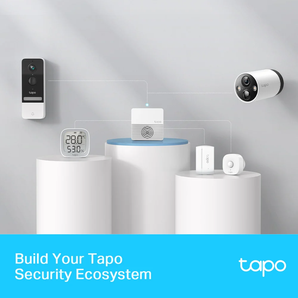 Smart Hub with Chime, Connect Up to 64 Switches, Sensors or Buttons + 4 Battery Cams and Doorbell, Tapo H200 - Image 4