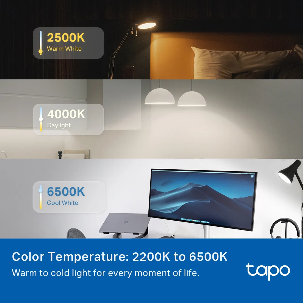 Matter Compatible E27 Bulb, Extra Bright, Tapo L535E - Image 6