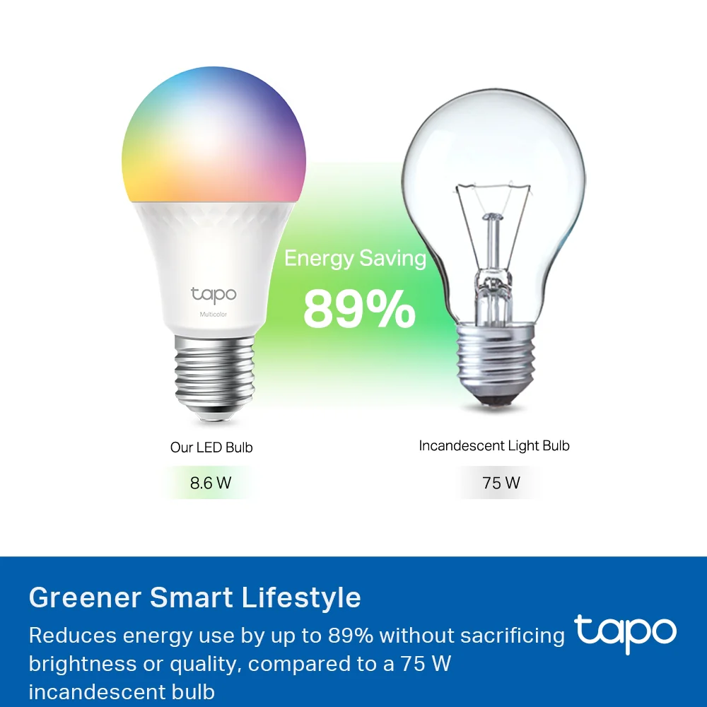 Matter Compatible E27 Bulb, Extra Bright, Tapo L535E - Image 9