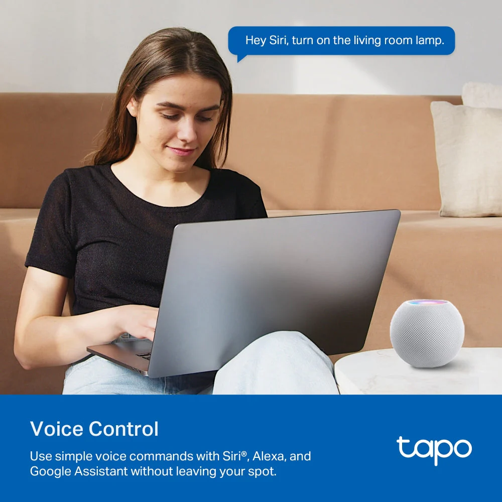 Matter Compatible Energy Monitoring Wi-Fi Plug, Tapo P110M Twin Pack - Image 6