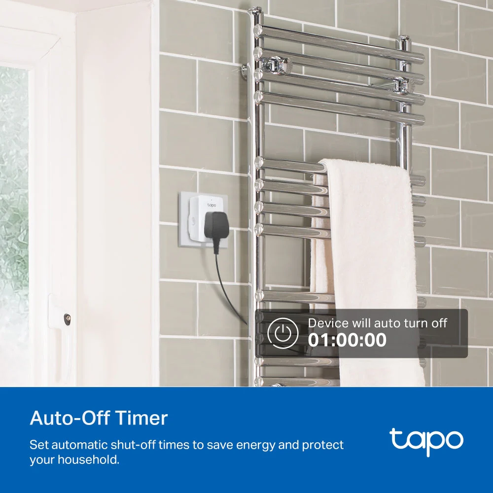 Matter Compatible Energy Monitoring Wi-Fi Plug, Tapo P110M Twin Pack - Image 9