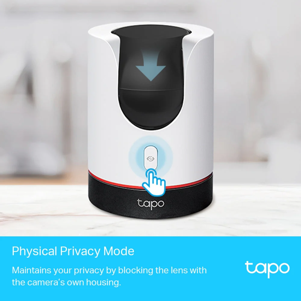 Tapo C225 Indoor 2K Wi-Fi Security Camera with Pan/Tilt/Zoom Twin Pack - Image 3