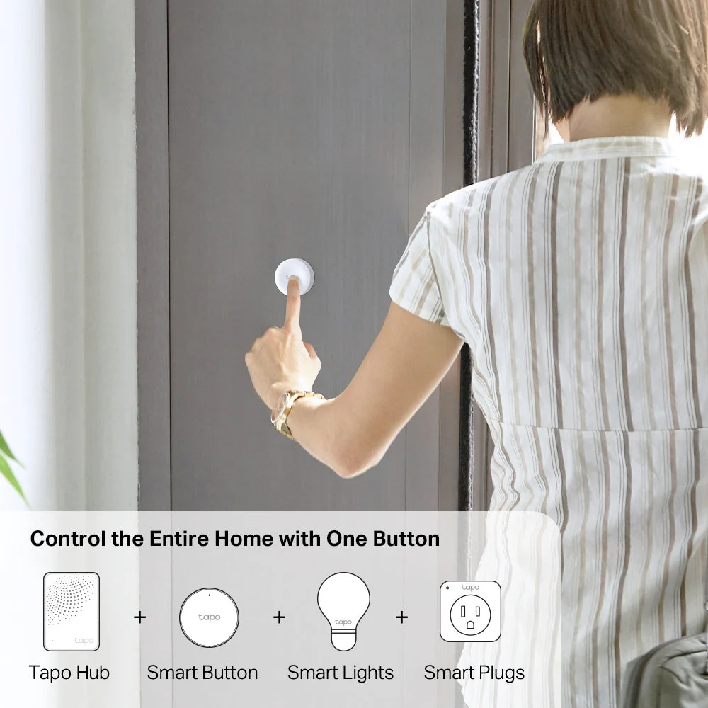 Smart Button, Customised Smart Action,  Tapo S200B Twin Pack - Image 6