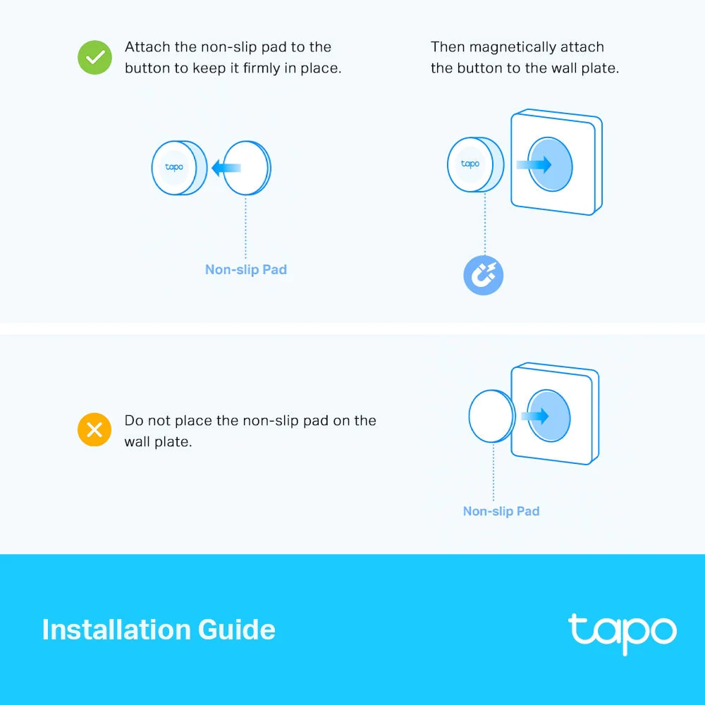 Smart Remote Dimmer Switch, Tapo S200D Triple Pack - Image 6