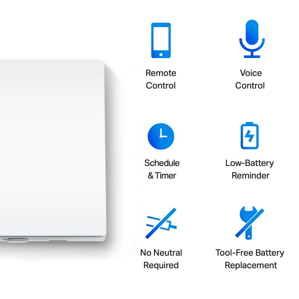 Smart Light Switch, 1-Gang 1-Way, Tapo S210 - Image 4