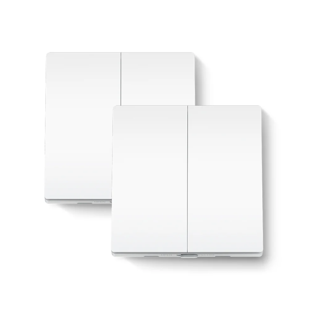 Smart Light Switch, 2-Gang 1-Way, Tapo S220 Twin Pack