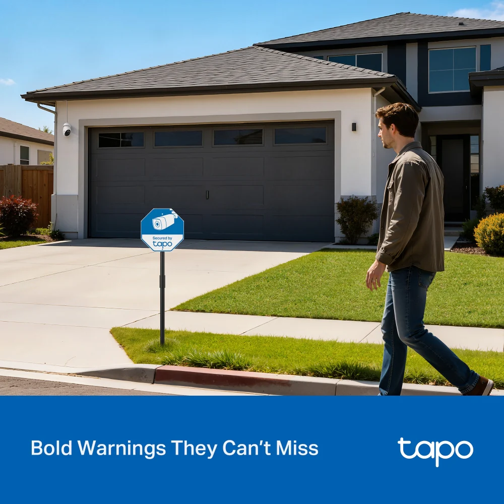 Tapo CA510 Tapo Security Sign & Sticker Pack - Image 3
