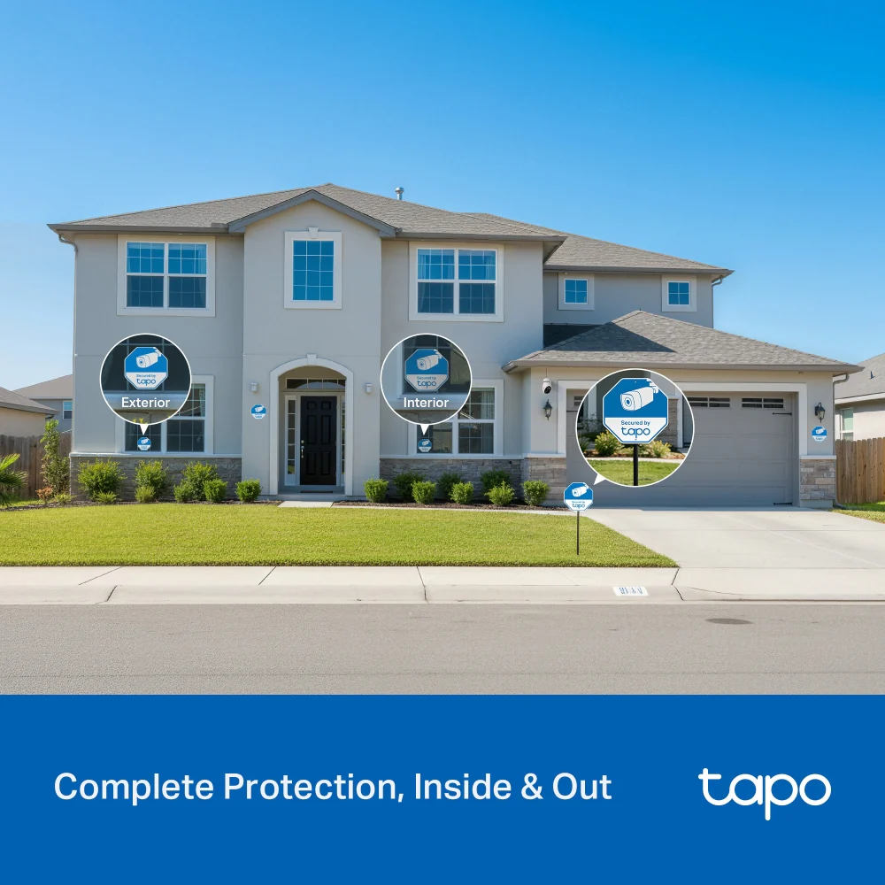 Tapo CA510 Tapo Security Sign & Sticker Pack - Image 6