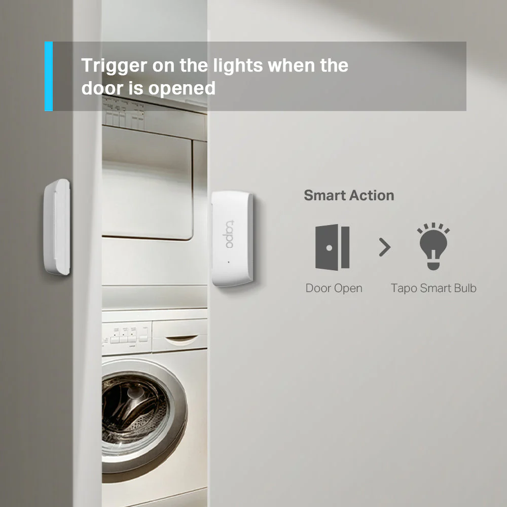 Smart Contact Sensor, Window/Door Safeguard, Tapo T110 Twin Pack - Image 6