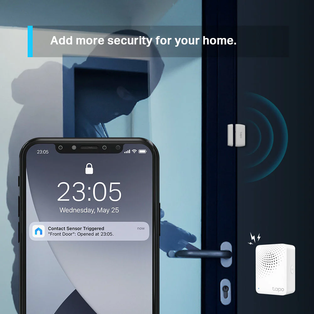 Smart Contact Sensor, Window/Door Safeguard, Tapo T110 Twin Pack - Image 7