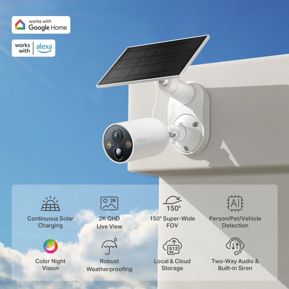 Tapo TC85 KIT Solar-Powered Security Camera Kit - Image 2