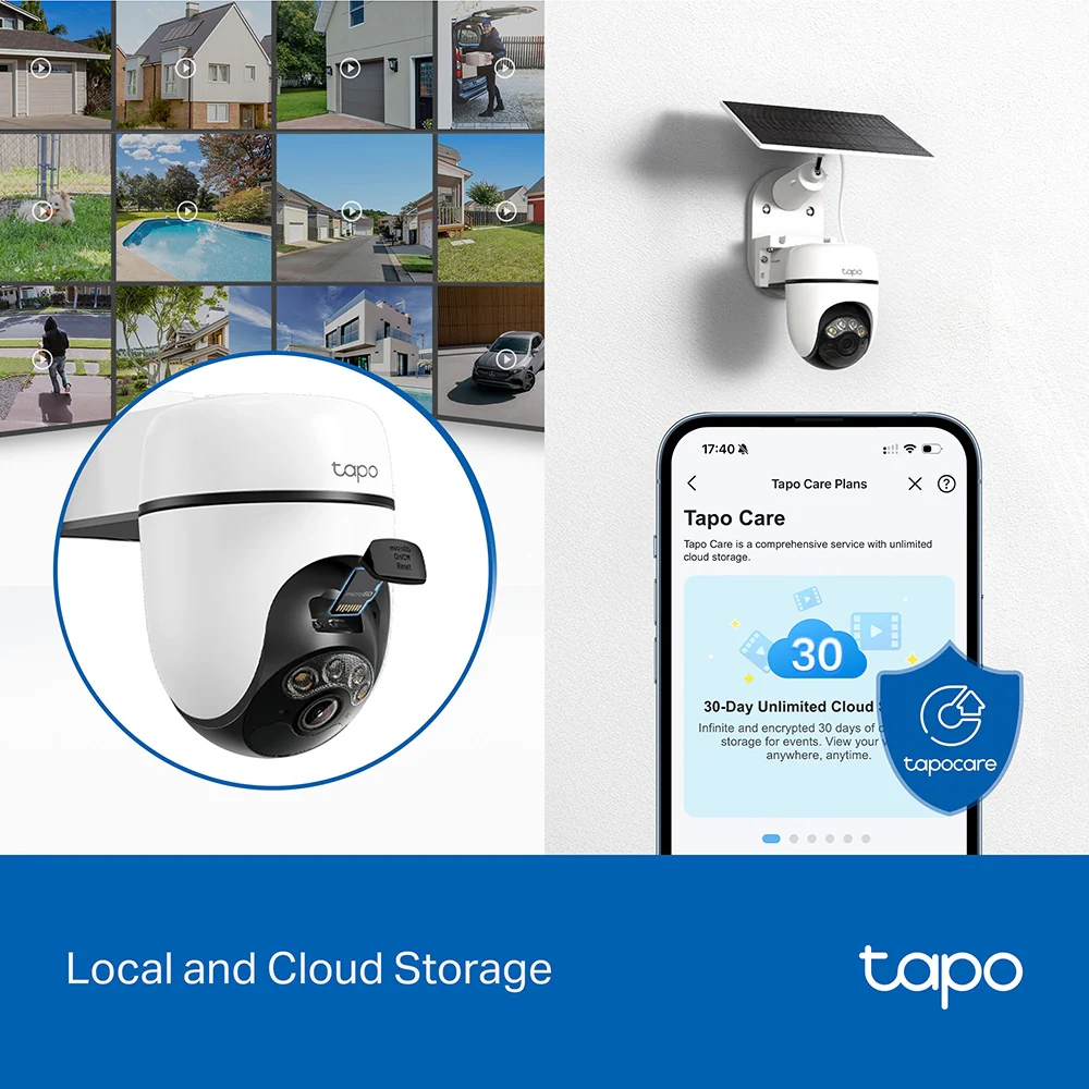 Tapo TC90 KIT Solar-Powered Security Camera with Pan-Tilt-Zoom - Image 11