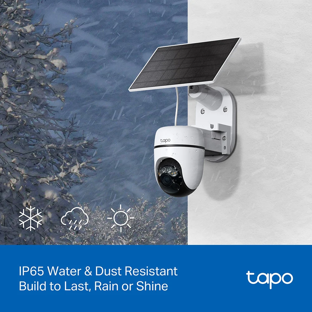 Tapo TC90 KIT Solar-Powered Security Camera with Pan-Tilt-Zoom - Image 12