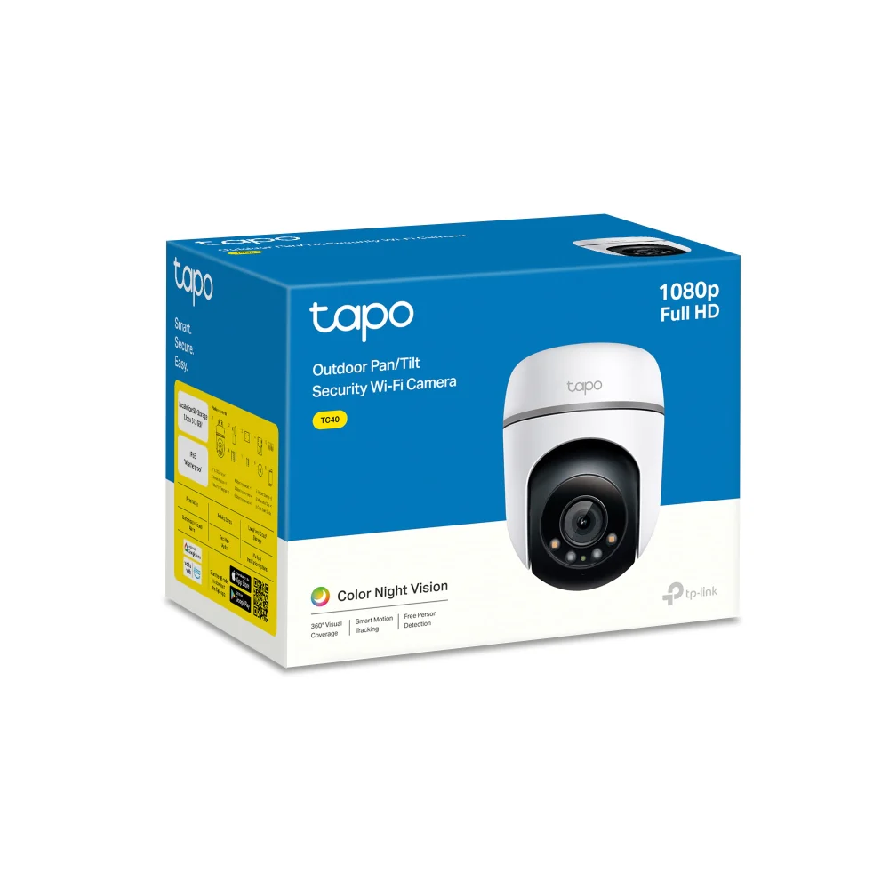 Tapo TC40 1080P Outdoor Wi-Fi Pan/Tilt/Zoom Security Camera - Image 11