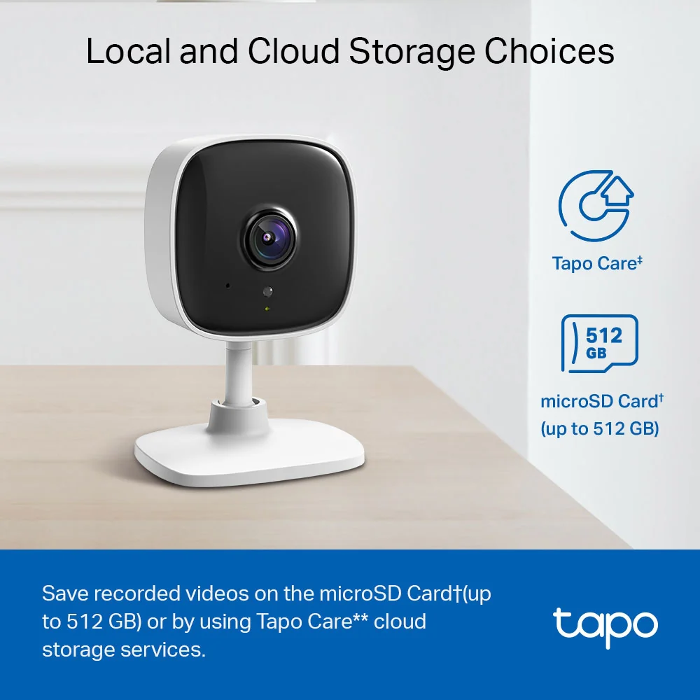 Tapo TC60 Mini Indoor 1080p Wi-Fi Security Camera - Image 4