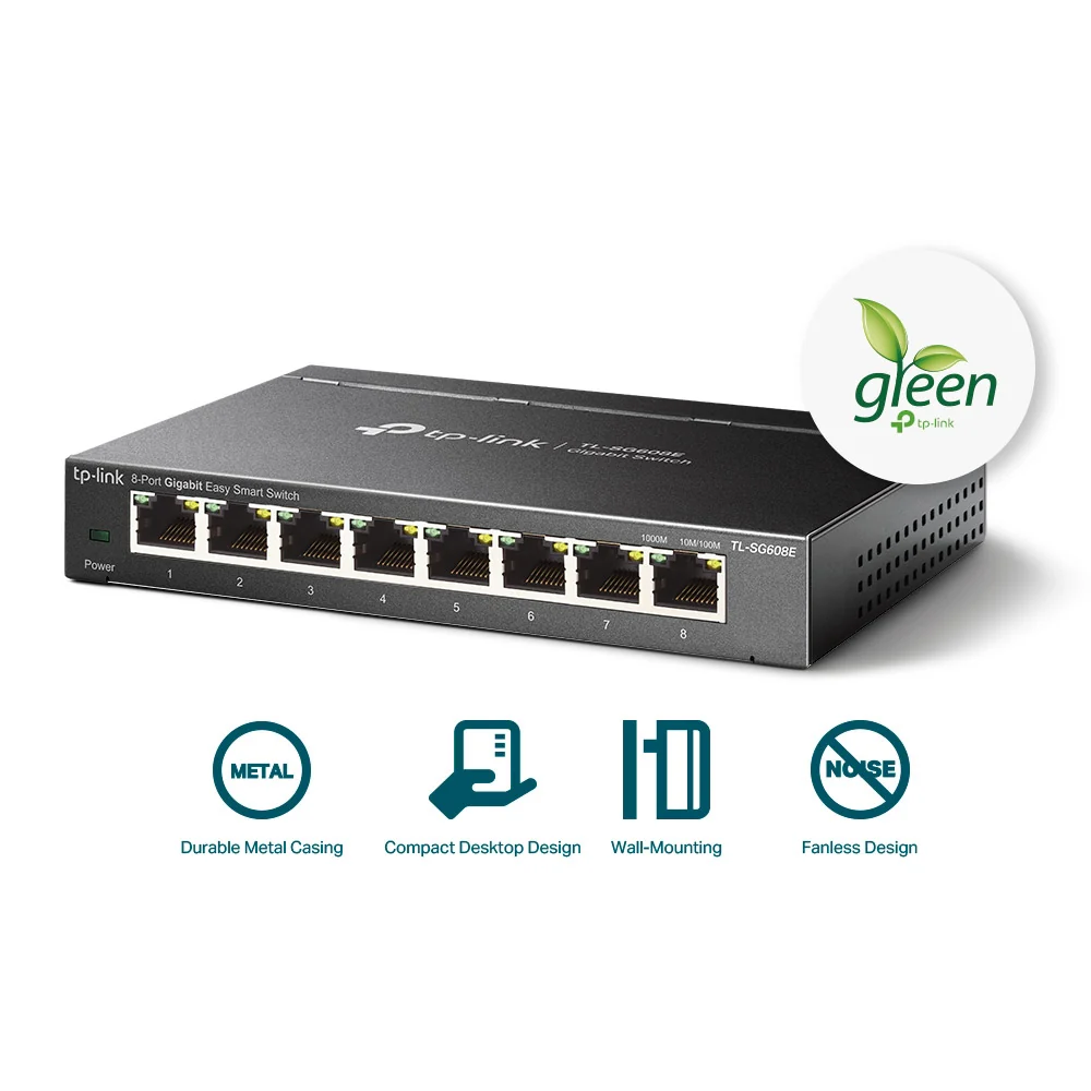 TL-SG608E, 8-Port Gigabit Easy Smart Switch - Image 3