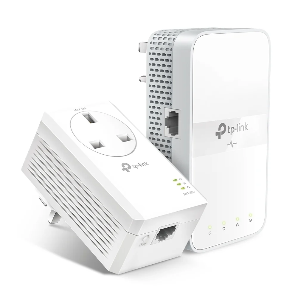 TL-WPA7617 KIT AV1000 Gigabit Passthrough Powerline ac Wi-Fi KIT