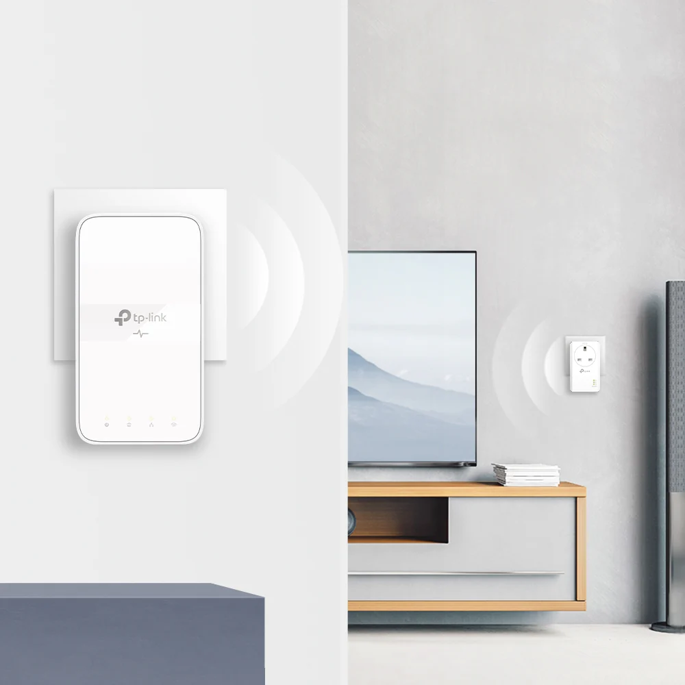 TL-WPA7617 KIT AV1000 Gigabit Passthrough Powerline ac Wi-Fi KIT - Image 2