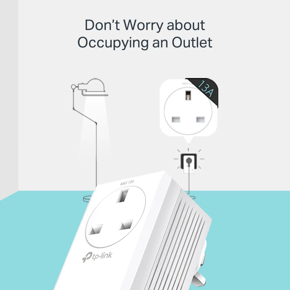 TL-WPA7617 KIT AV1000 Gigabit Passthrough Powerline ac Wi-Fi KIT - Image 8