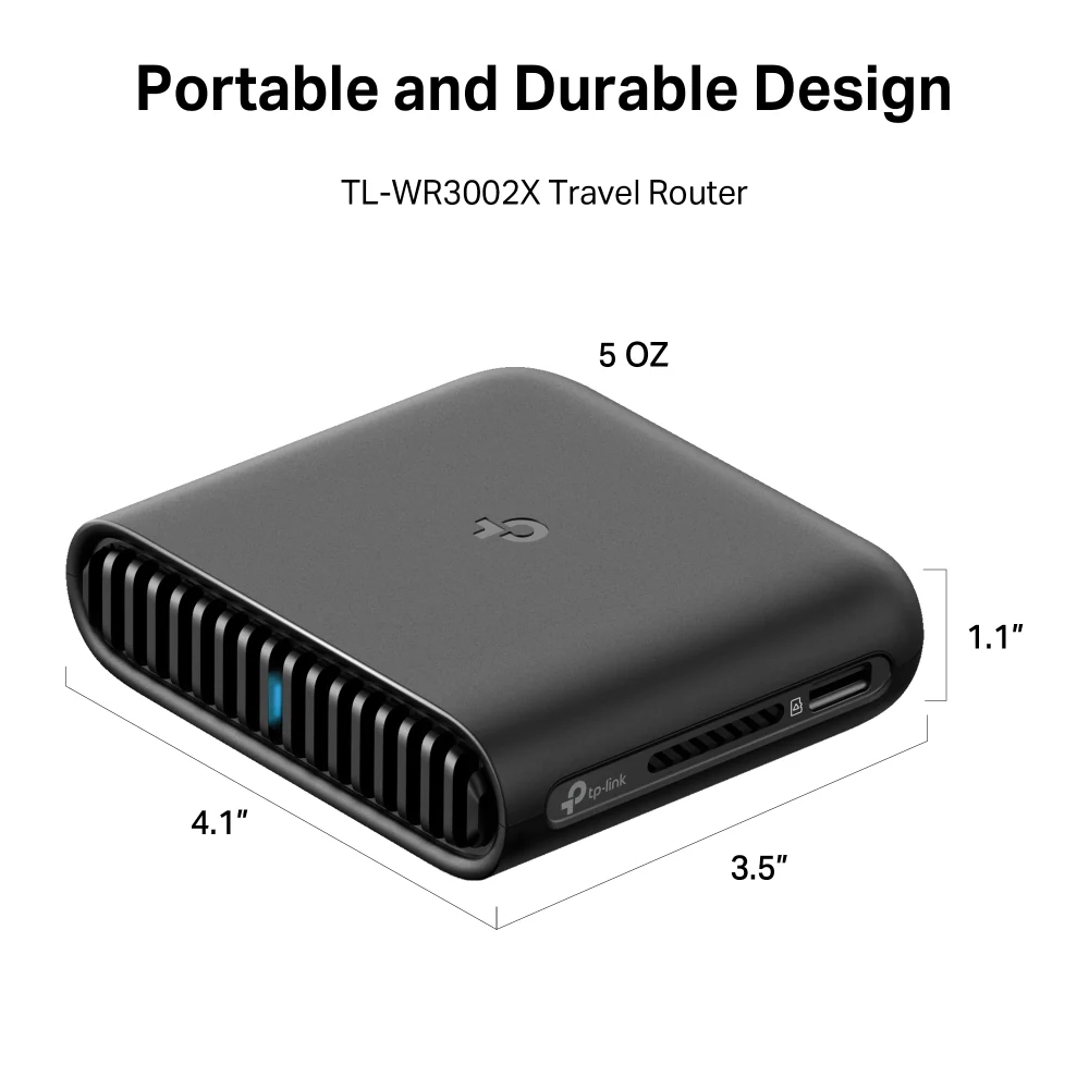 TL-WR3002X, AX3000 Gigabit Wi-Fi 6 Portable Travel Router - Image 8