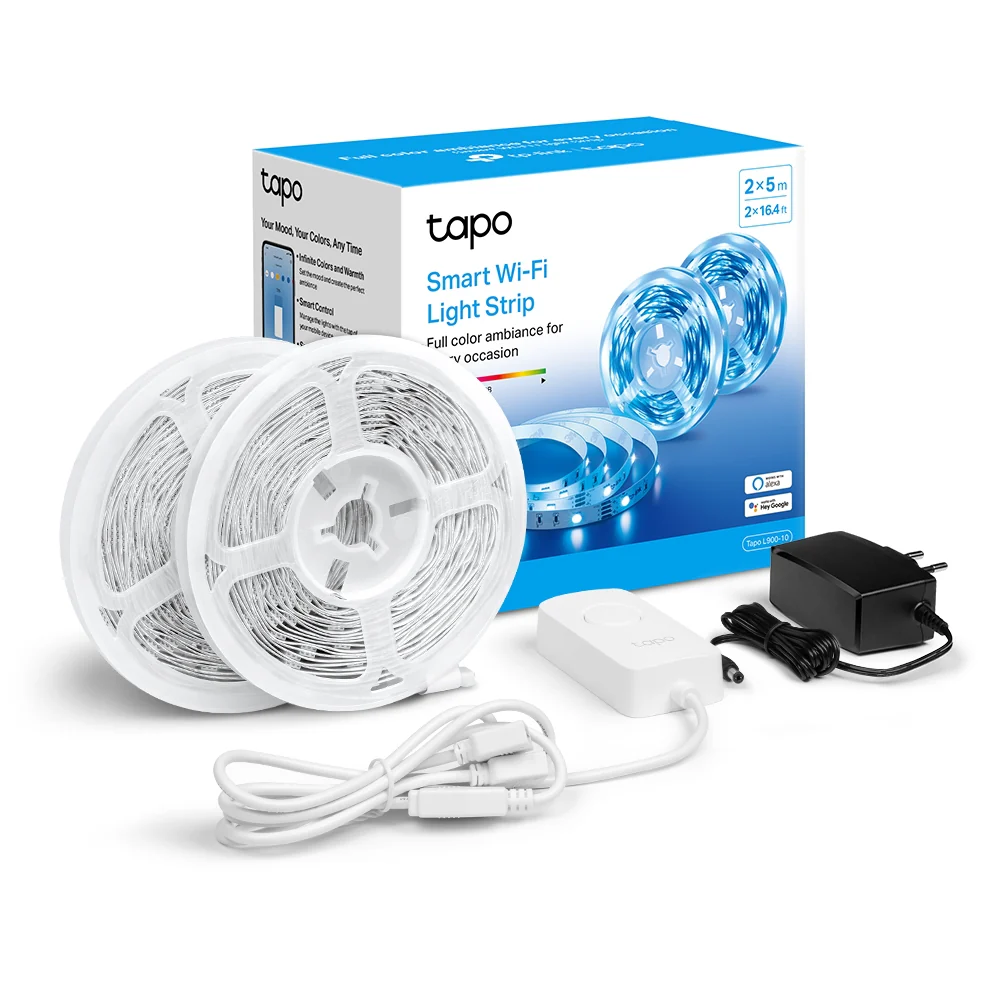 Smart LED Light Strip 2x5 Meters, RGB Multicolour, Tapo L900-10 - Image 9