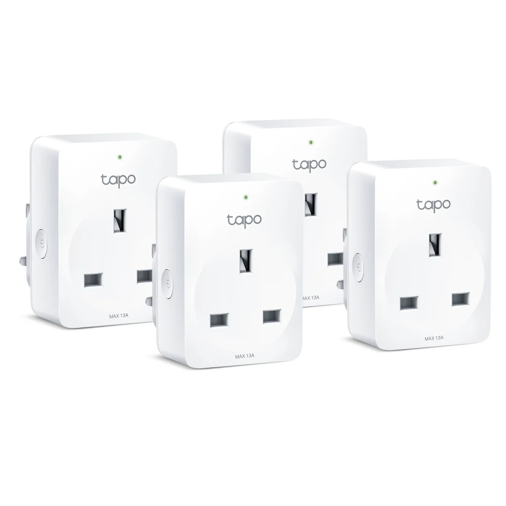 TP11, Mini Smart Wi-Fi Plug, Energy Monitoring,4 pack
