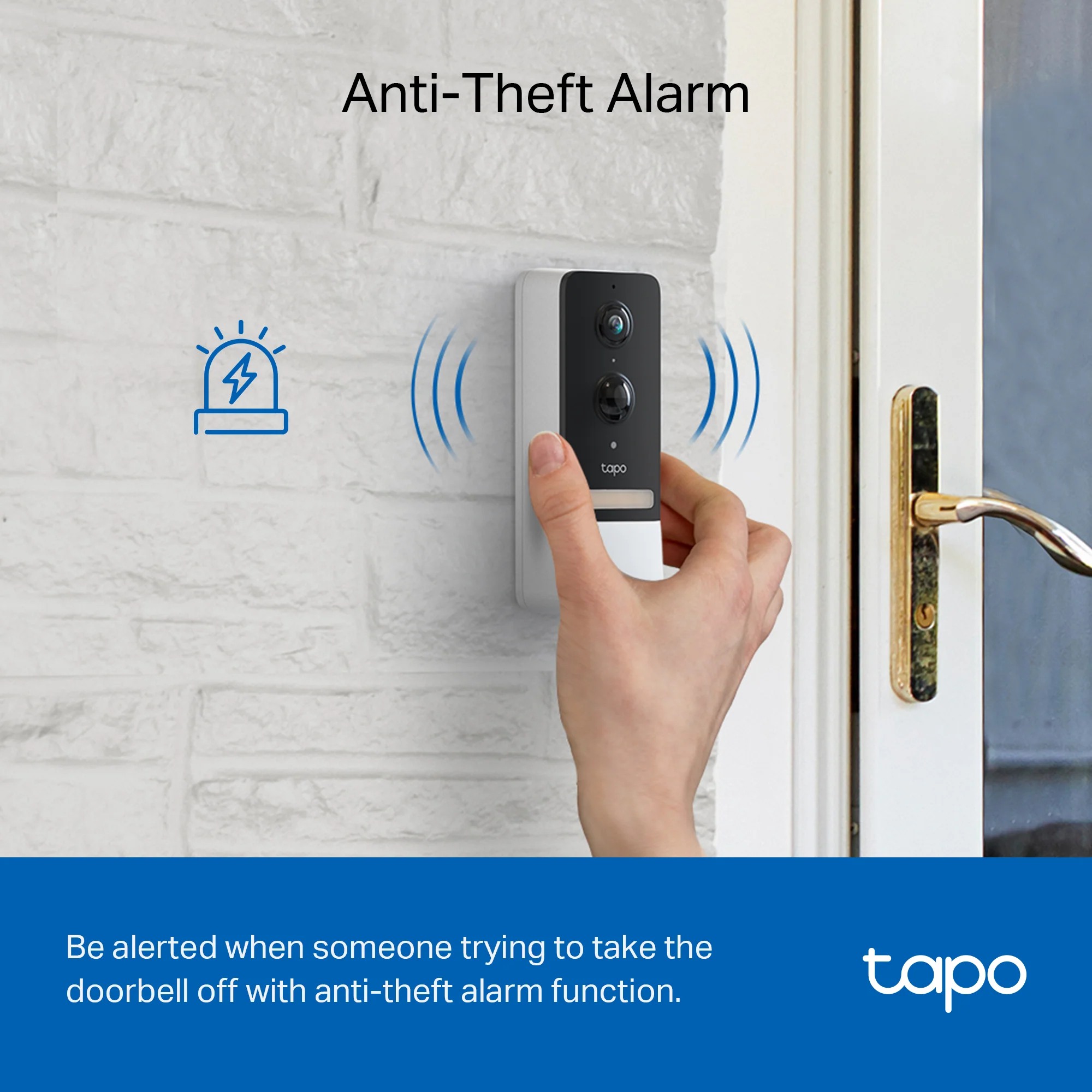 Tapo D230S1 Wireless Battery Video Doorbell + Chime & Hub Included - Image 9