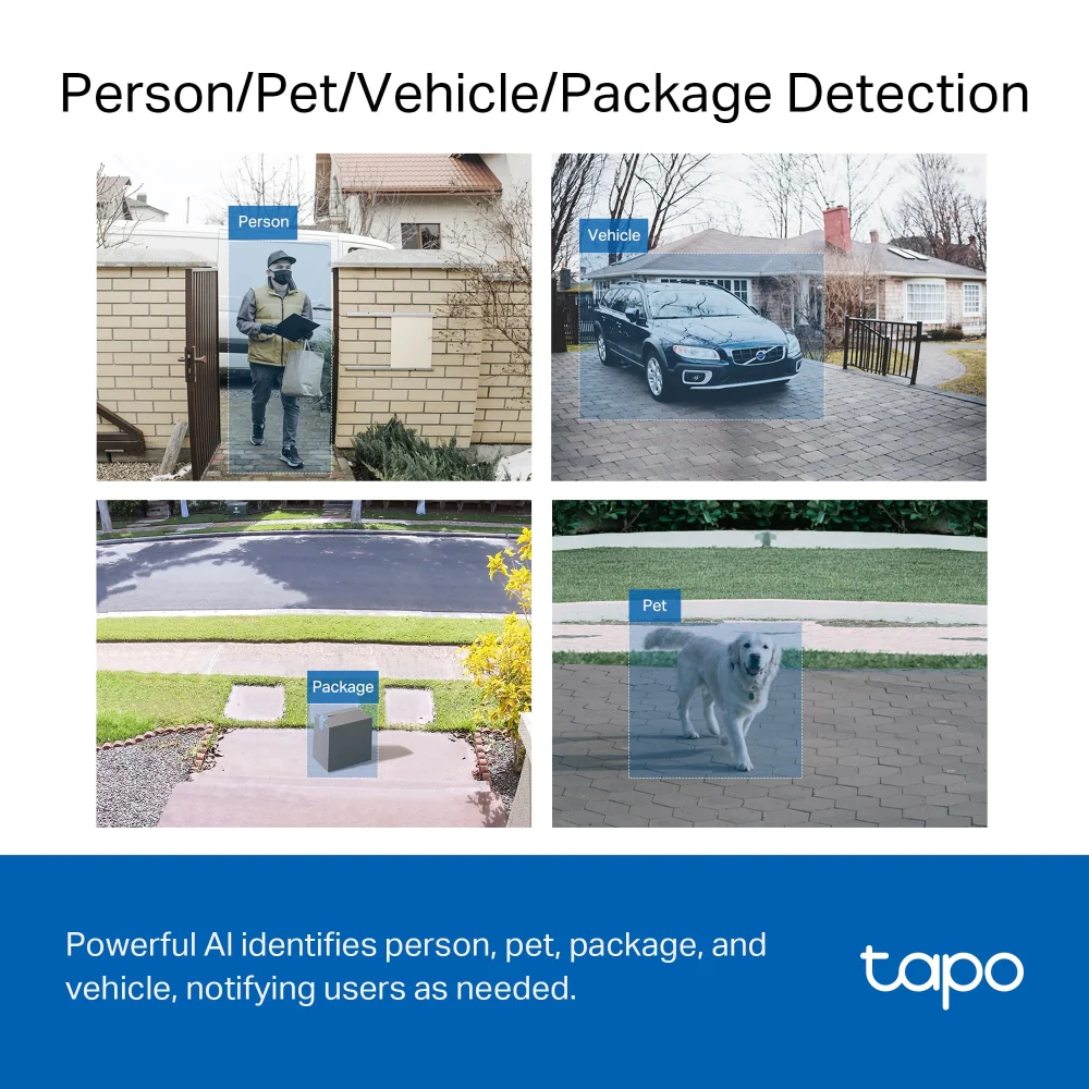 Tapo D230S1 Wireless Battery Video Doorbell + Chime & Hub Included - Image 12