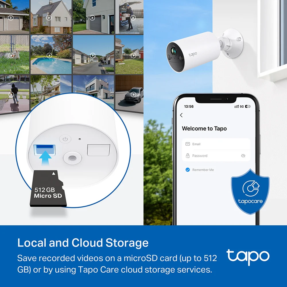 Tapo C410 Indoor/Outdoor 2K Wireless Battery Security Camera Twin Pack - Image 3