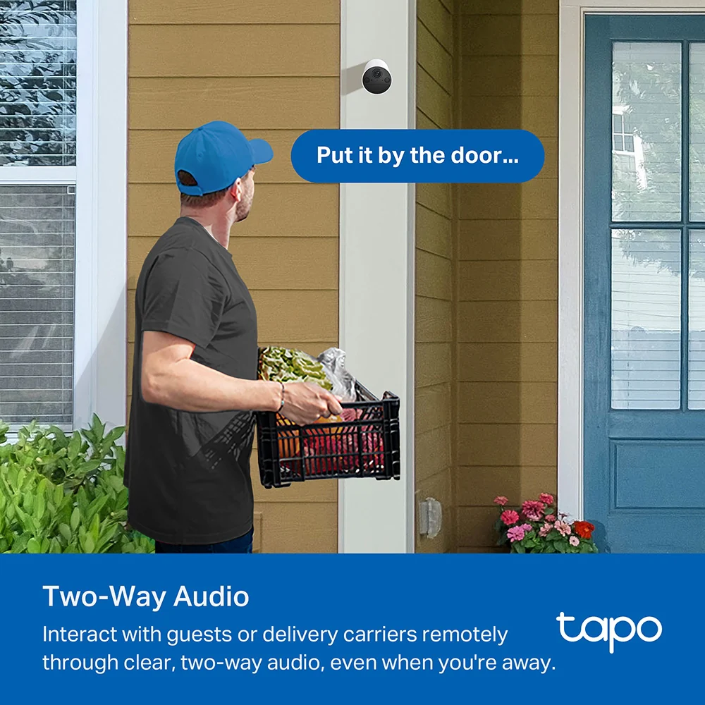 Tapo C410 Indoor/Outdoor 2K Wireless Battery Security Camera Twin Pack - Image 6